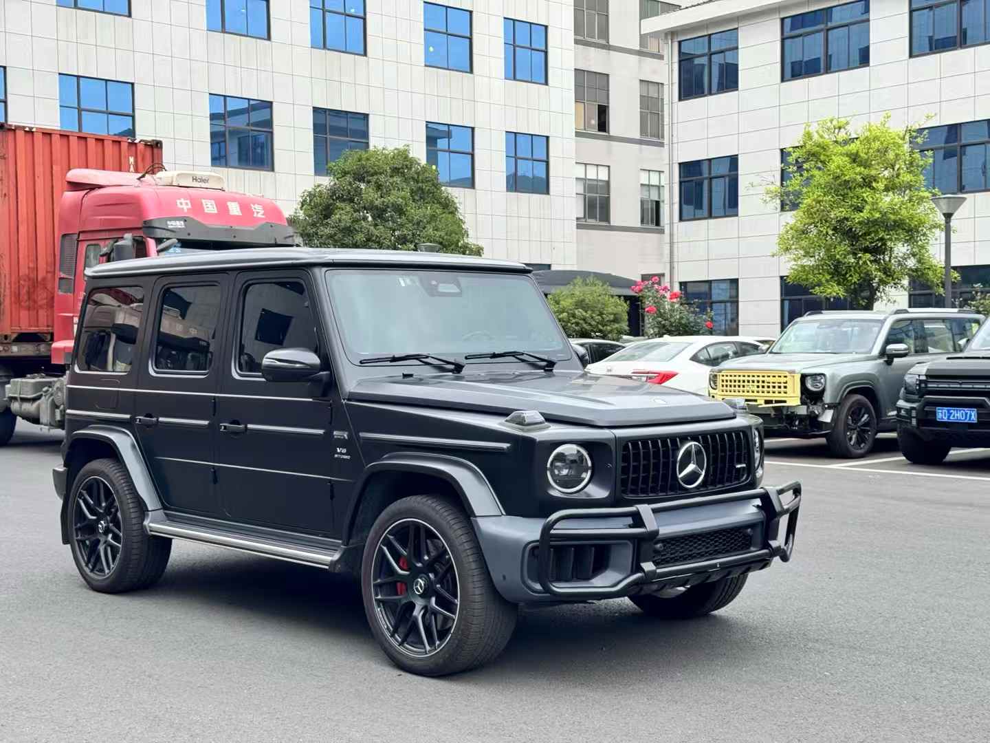 Body Kit for Mercedes Benz G Class W465 2025 Upgrade to AMG G63 / BRABUS Style Auto Body Kit Front & Rear Bumper