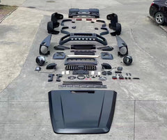 Body kit for Mercedes Benz G Class W463 2002-2018 Upgrade W464 W465 BRABUS/G63 Auto Body Kit Front & Rear Bumper LED Headlight