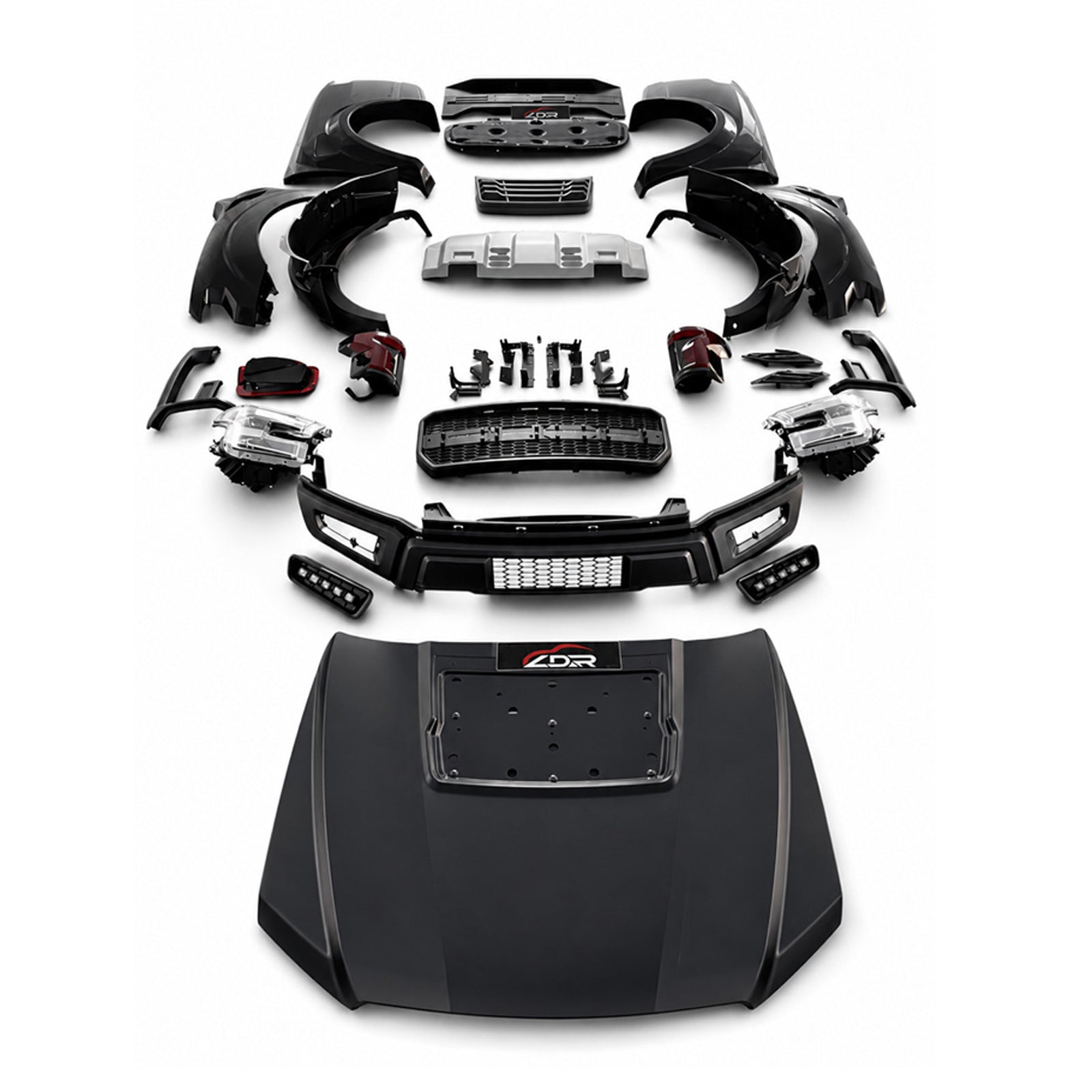 Bodykit for Ranger 2012-2021 2022+ T6 T7 T8 upgrade to 19 style F150 Raptor 21 style F150 Raptor 25 F150 RaptorT9 Raptor