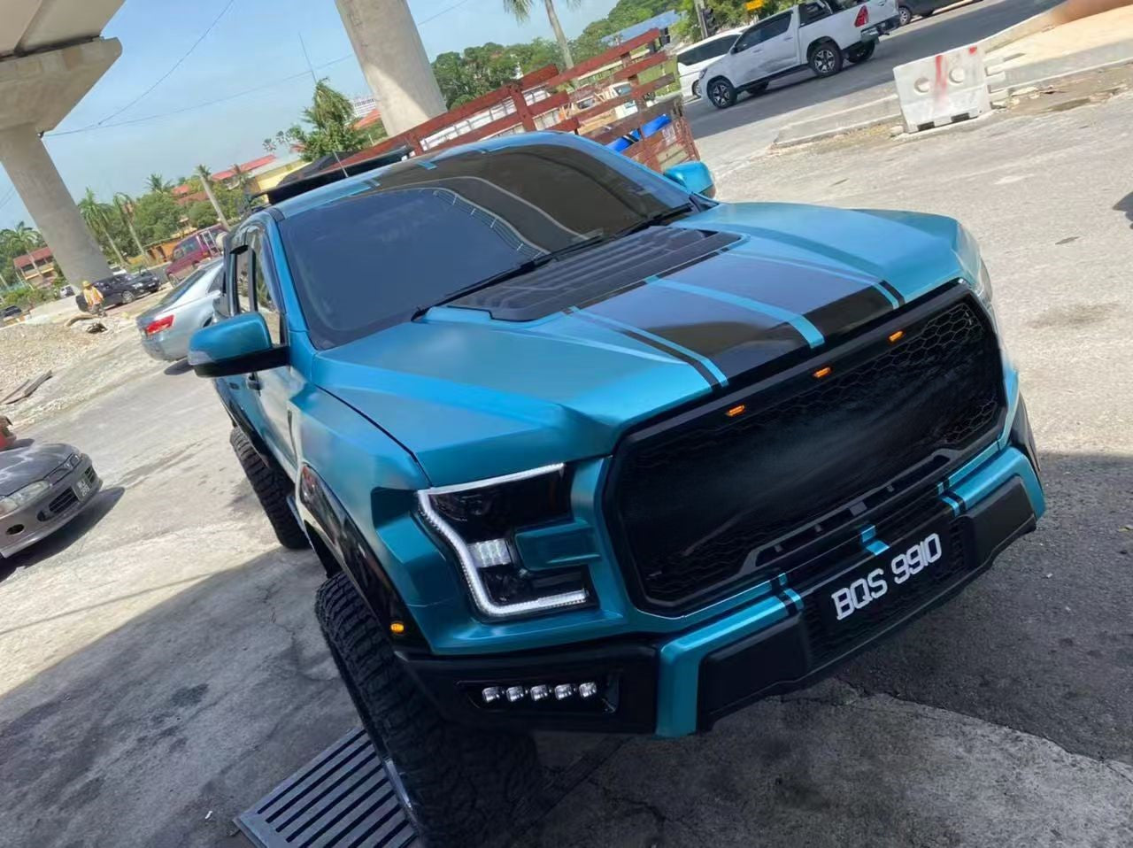 Bodykit for Ranger 2012-2021 2022+ T6 T7 T8 upgrade to 19 style F150 Raptor 21 style F150 Raptor 25 F150 RaptorT9 Raptor