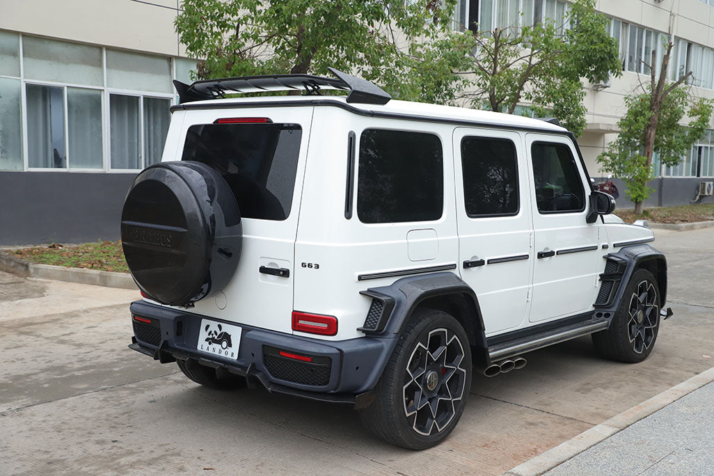 Body Kit for Mercedes Benz G Class W463a W464 G63 2019-2024 Upgrade 2025 W465 AMG G63 / BRABUS / B800 / Rocket B900 Style Auto Body Kit Front & Rear Bumper LED Headlight