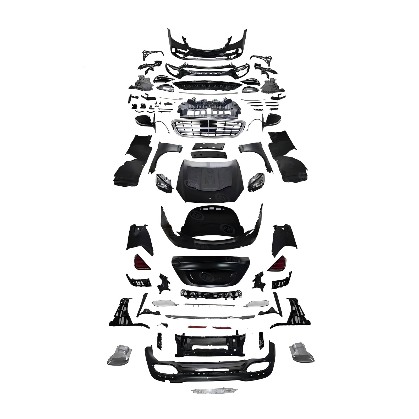For Mercedes Benz S Class W221 (2006-2013) Upgrade W221/W222/W223 S63 S45 S450 MStyle Body Kit