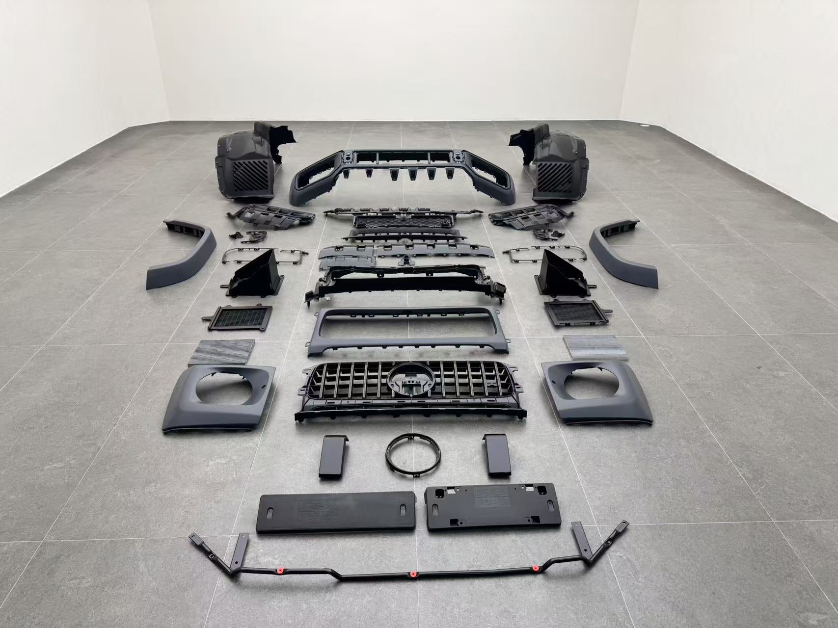 Body Kit for Mercedes Benz G Class W465 2025 Upgrade to AMG G63 / BRABUS Style Auto Body Kit Front & Rear Bumper