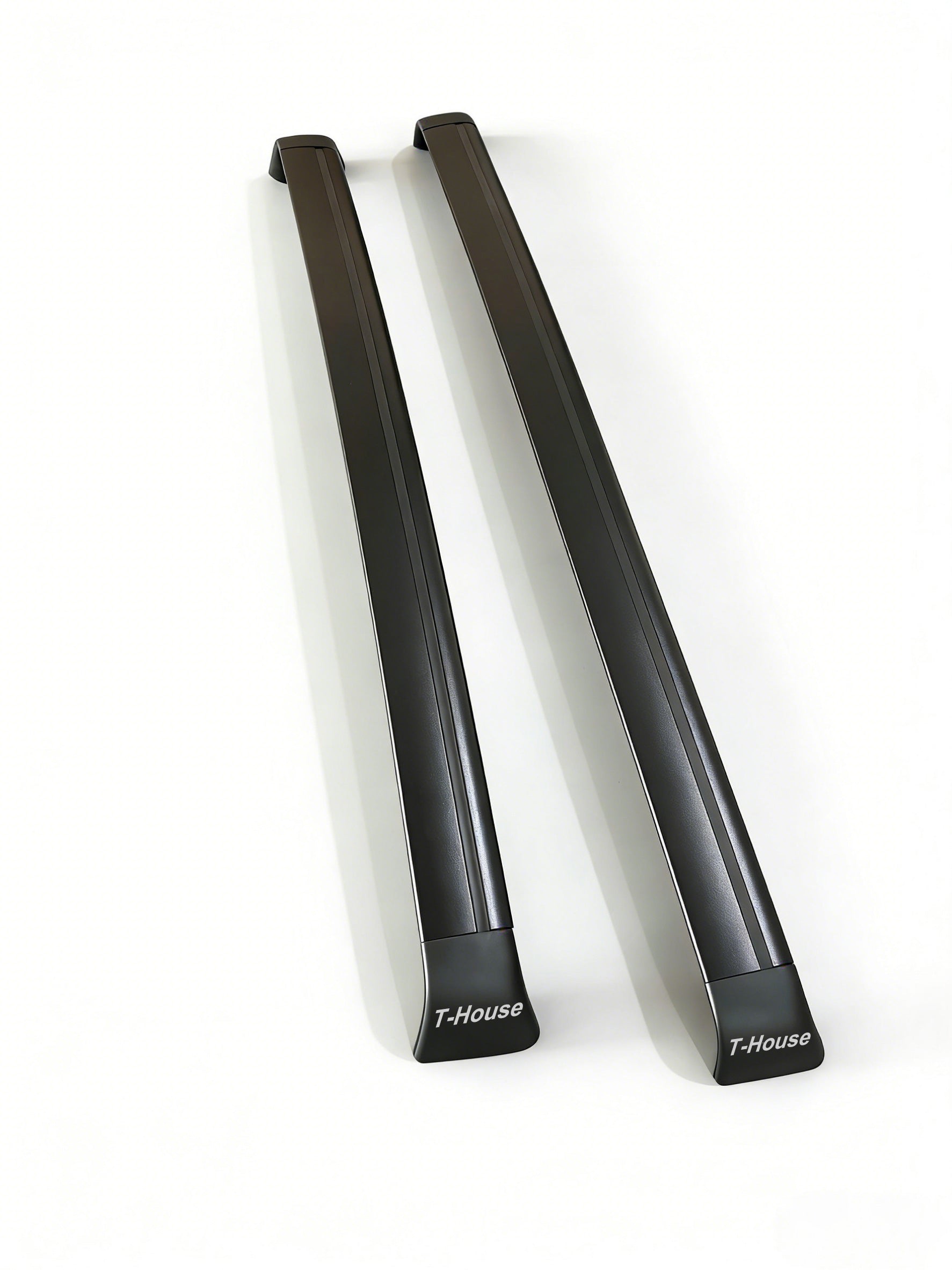 Locking Roof Rack Cross Bars for Tesla Model Y 2017-2025, 165lbs Capacity with 2mm Aluminum Alloy, No Drill Installation for Cargo and Sports Gear