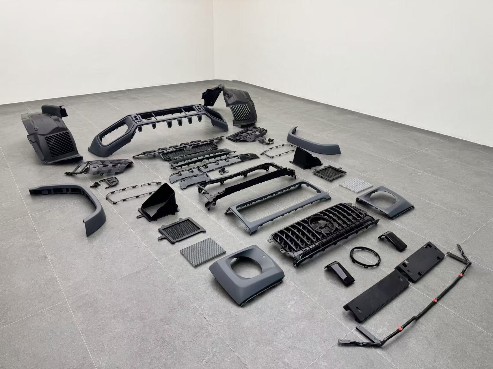 Body Kit for Mercedes Benz G Class W465 2025 Upgrade to AMG G63 / BRABUS Style Auto Body Kit Front & Rear Bumper