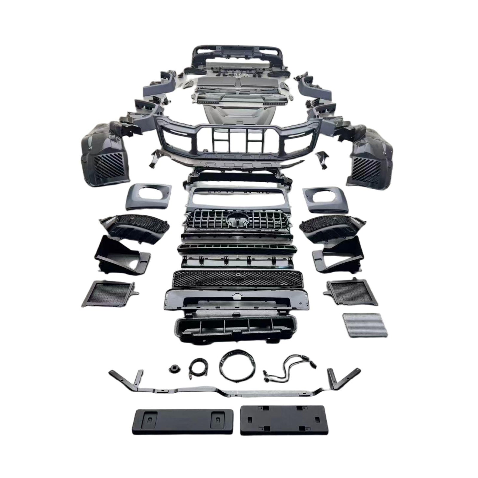 Body Kit for Mercedes Benz G Class W465 2025 Upgrade to AMG G63 / B Style Auto Body Kit Front & Rear Bumper