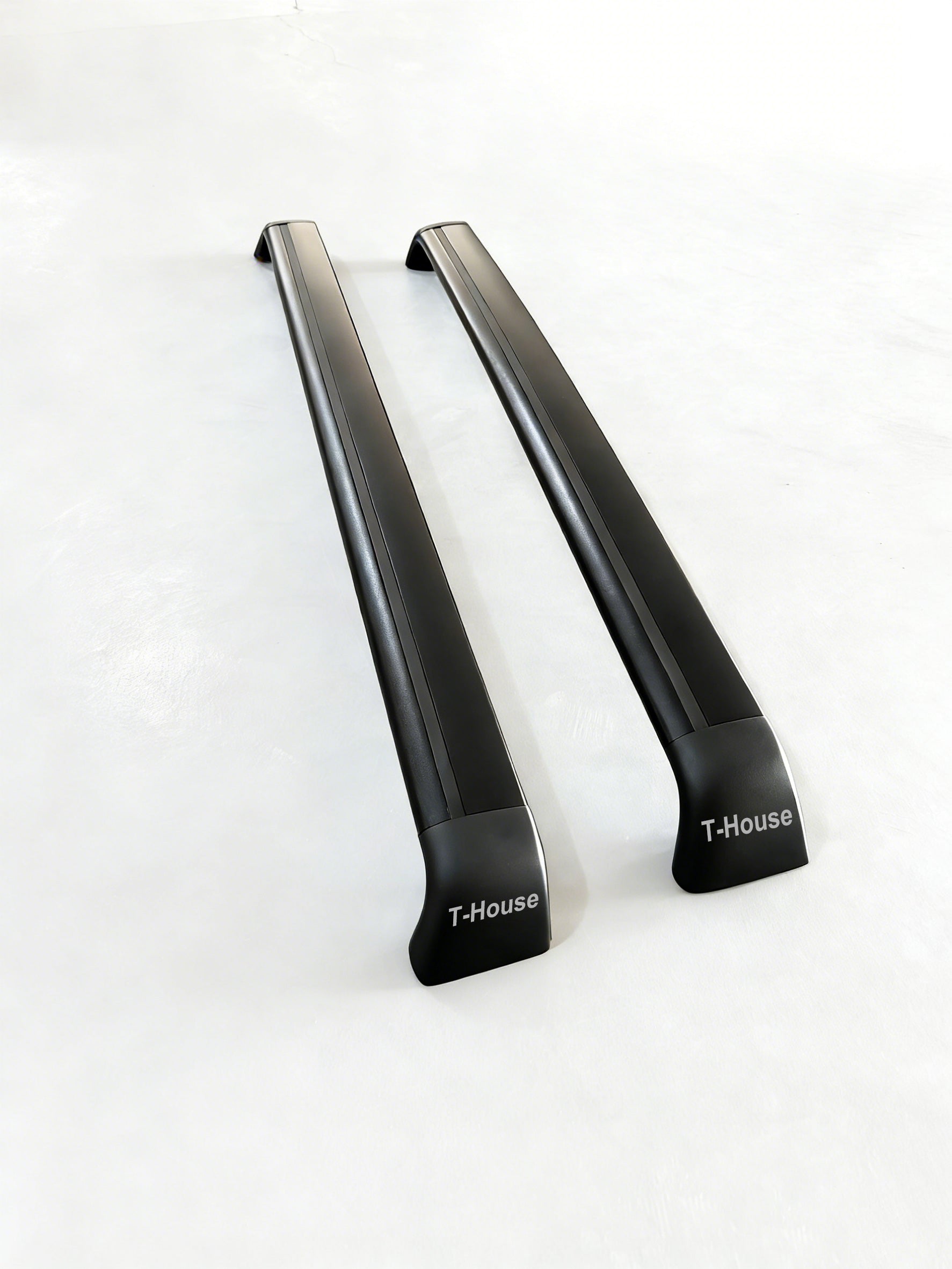 Locking Roof Rack Cross Bars for Tesla Model Y 2017-2025, 165lbs Capacity with 2mm Aluminum Alloy, No Drill Installation for Cargo and Sports Gear