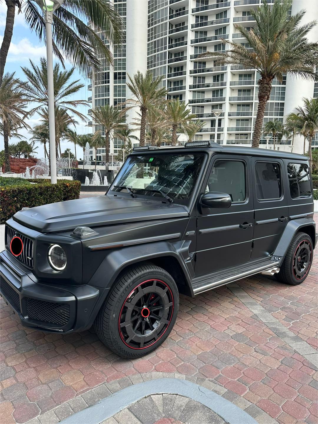 Body kit for Mercedes Benz G Class W463 2002-2018 Upgrade W464 W465 BRABUS/G63 Auto Body Kit Front & Rear Bumper LED Headlight