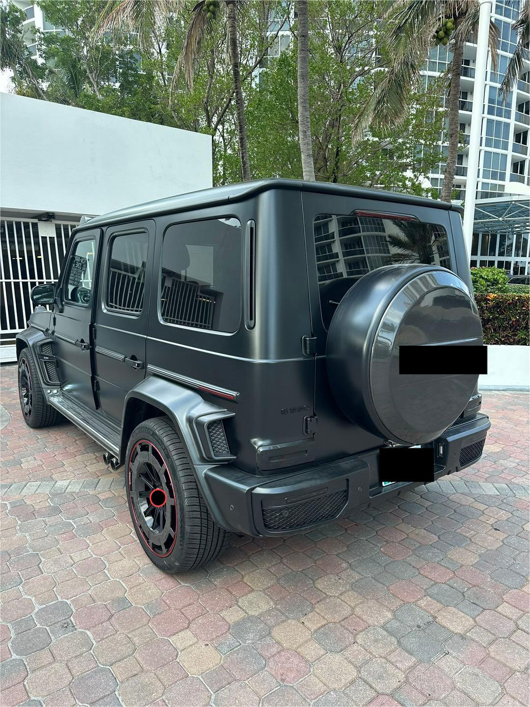 Body kit for Mercedes Benz G Class W463 2002-2018 Upgrade W464 W465 BRABUS/G63 Auto Body Kit Front & Rear Bumper LED Headlight