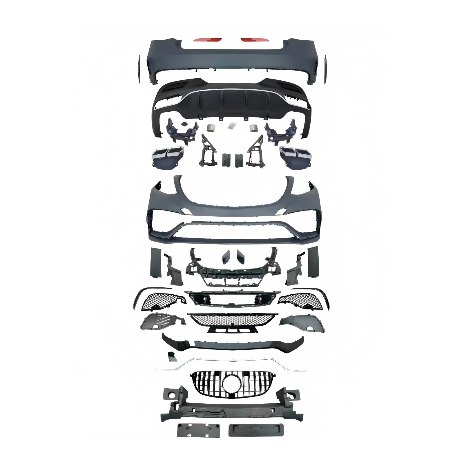 For Mercedes Benz GLE Class W292 Normal (2016-2019) Upgrade C292 GLE63 Coupe Body Kit