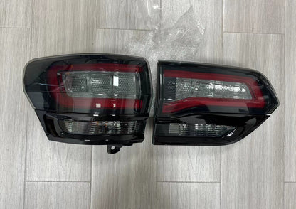 For Jeep Grand Cherokee 2011-2023 Upgrade to SRT-8 Body Kit with OEM Quality LED Headlight Bumper Grill Car Accessories Hood Wide Bodyt