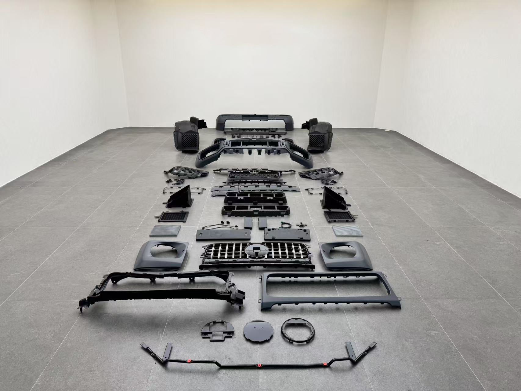 Body Kit for Mercedes Benz G Class W463a W464 G63 2019-2024 Upgrade 2025 W465 AMG G63 / BRABUS / B800 / Rocket B900 Style Auto Body Kit Front & Rear Bumper LED Headlight