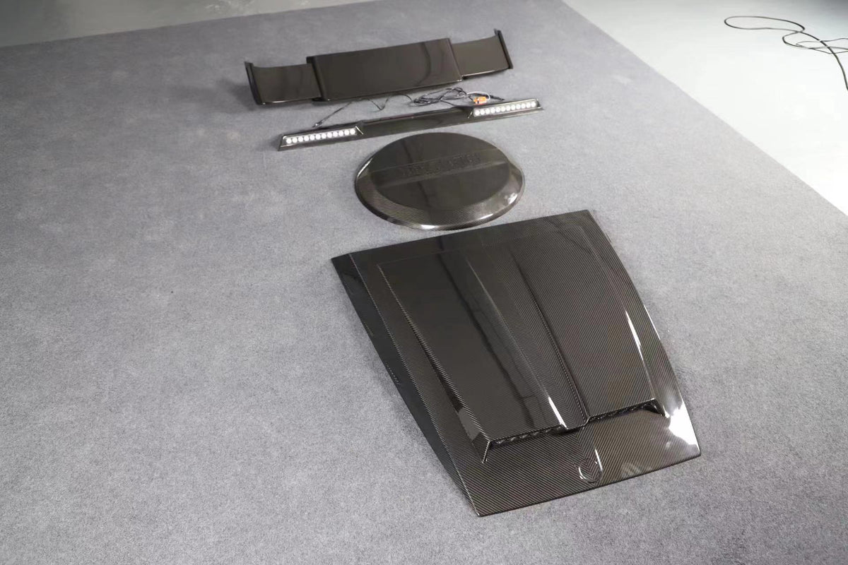 Body Kit for Mercedes Benz G Class W463a W464 G63 2019-2024 Upgrade 2025 W465 AMG G63 / BRABUS / B800 / Rocket B900 Style Auto Body Kit Front & Rear Bumper LED Headlight