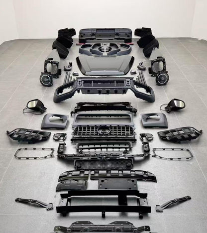 Body kit for Mercedes Benz G Class W463 2002-2018 Upgrade W464 W465 BRABUS/G63 Auto Body Kit Front & Rear Bumper LED Headlight