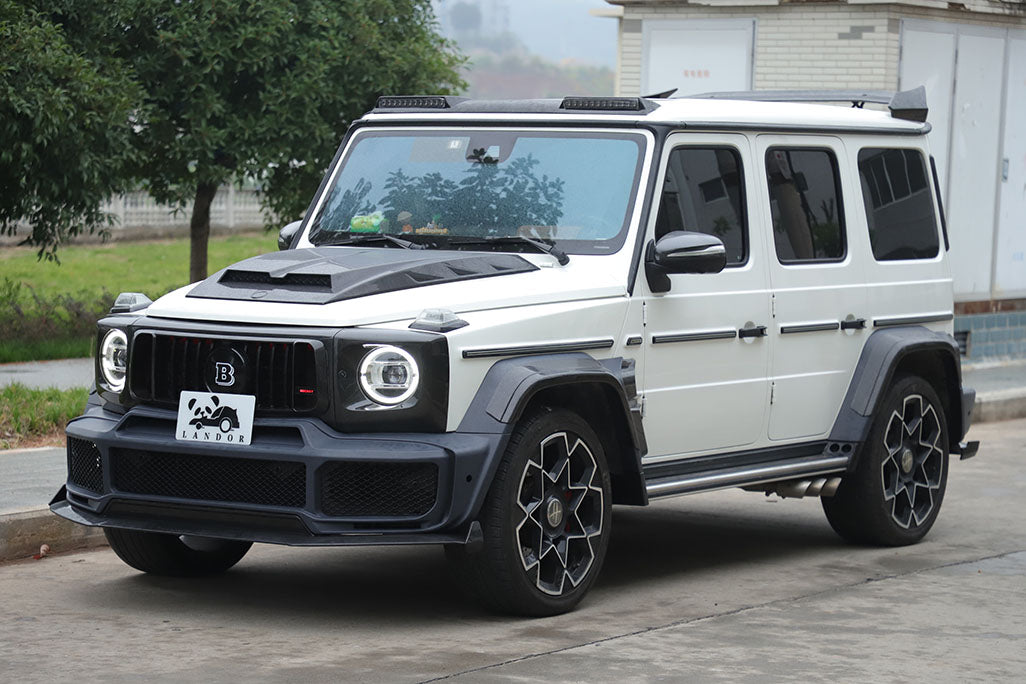 Body Kit for Mercedes Benz G Class W463a W464 G63 2019-2024 Upgrade 2025 W465 AMG G63 / BRABUS / B800 / Rocket B900 Style Auto Body Kit Front & Rear Bumper LED Headlight