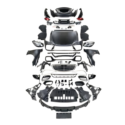 For Mercedes Benz S Class W221 (2006-2013) Upgrade W221/W222/W223 S63 S45 S450 MStyle Body Kit