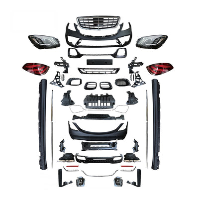 For Mercedes Benz S Class W222 (2014-2020) Upgrade W222 S63/S65/S450/B-Style/M-Style Body Kit