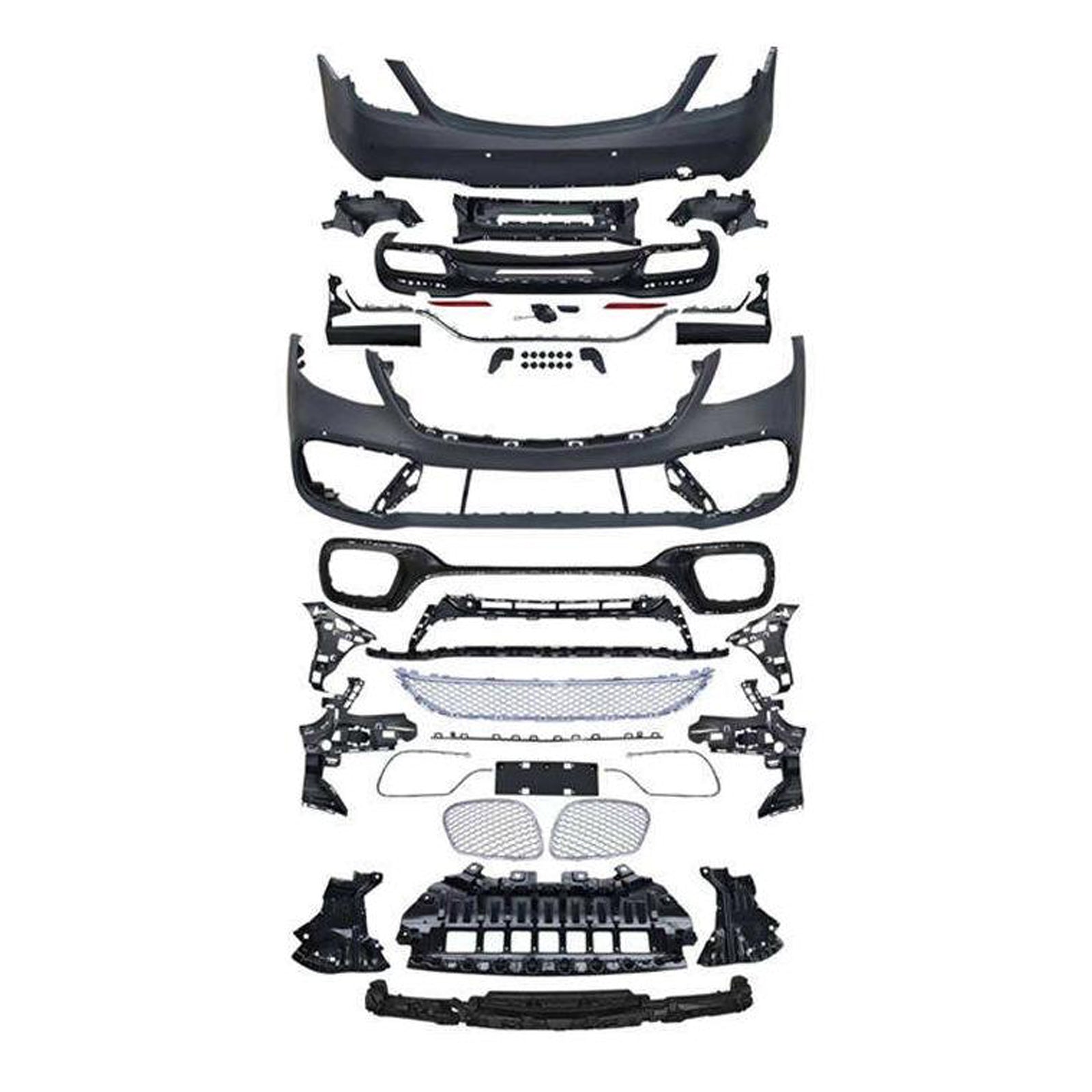 For Mercedes Benz S Class W222 (2014-2020) Upgrade W222 S63/S65/S450/B-Style/M-Style Body Kit