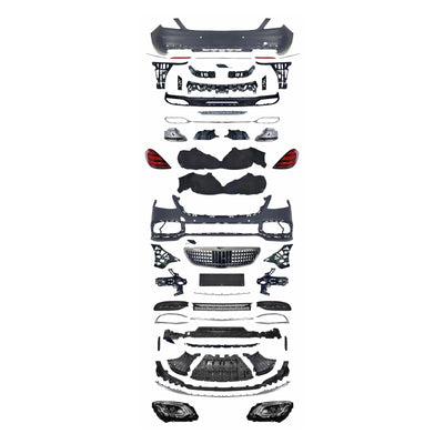 For Mercedes Benz S Class W222 (2014-2020) Upgrade W222 S63/S65/S450/B-Style/M-Style Body Kit