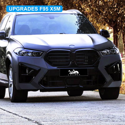Body Kit for BMW X5 F15 2014-2018 Upgrade to 2026 G05 X5M Style Auto Body Kit Front & Rear Bumper LED Headlight