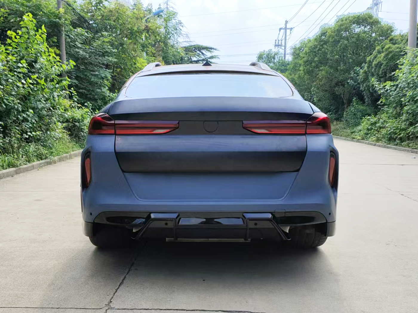 Body Kit for BMW X6 E71 2008-2014 Upgrade to 2023+ G06 X6M / MT Style Auto Body Kit Front & Rear Bumper