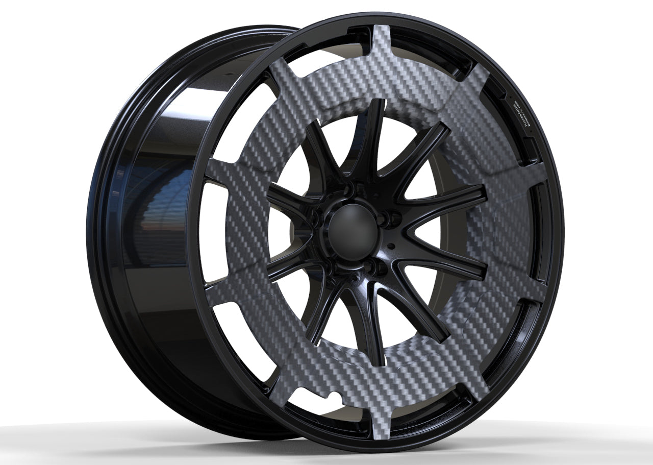 2003-2025 G63/B Style Four Wheels for Mercedes-Benz G Wagon W463/W463A/W465