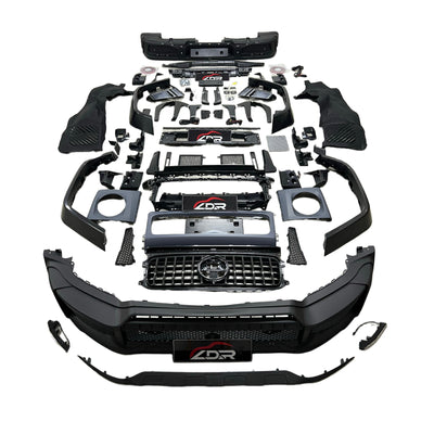 Body Kit for Mercedes Benz G Class W463a W464 2019-2024 Upgrade 2025 W465 AMG G63 / B Style / B800 / Rocket B900 Style Auto Body Kit Front & Rear Bumper LED Headlight