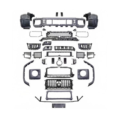 Body Kit for Mercedes Benz G Class W465 2025 Upgrade to AMG G63 / B Style Auto Body Kit Front & Rear Bumper