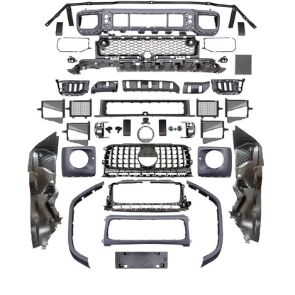 Body Kit for Mercedes Benz G Class W465 2025 Upgrade to AMG G63 / BRABUS Style Auto Body Kit Front & Rear Bumper