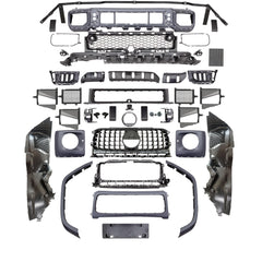 Body Kit for Mercedes Benz G Class W465 2025 Upgrade to AMG G63 / BRABUS Style Auto Body Kit Front & Rear Bumper