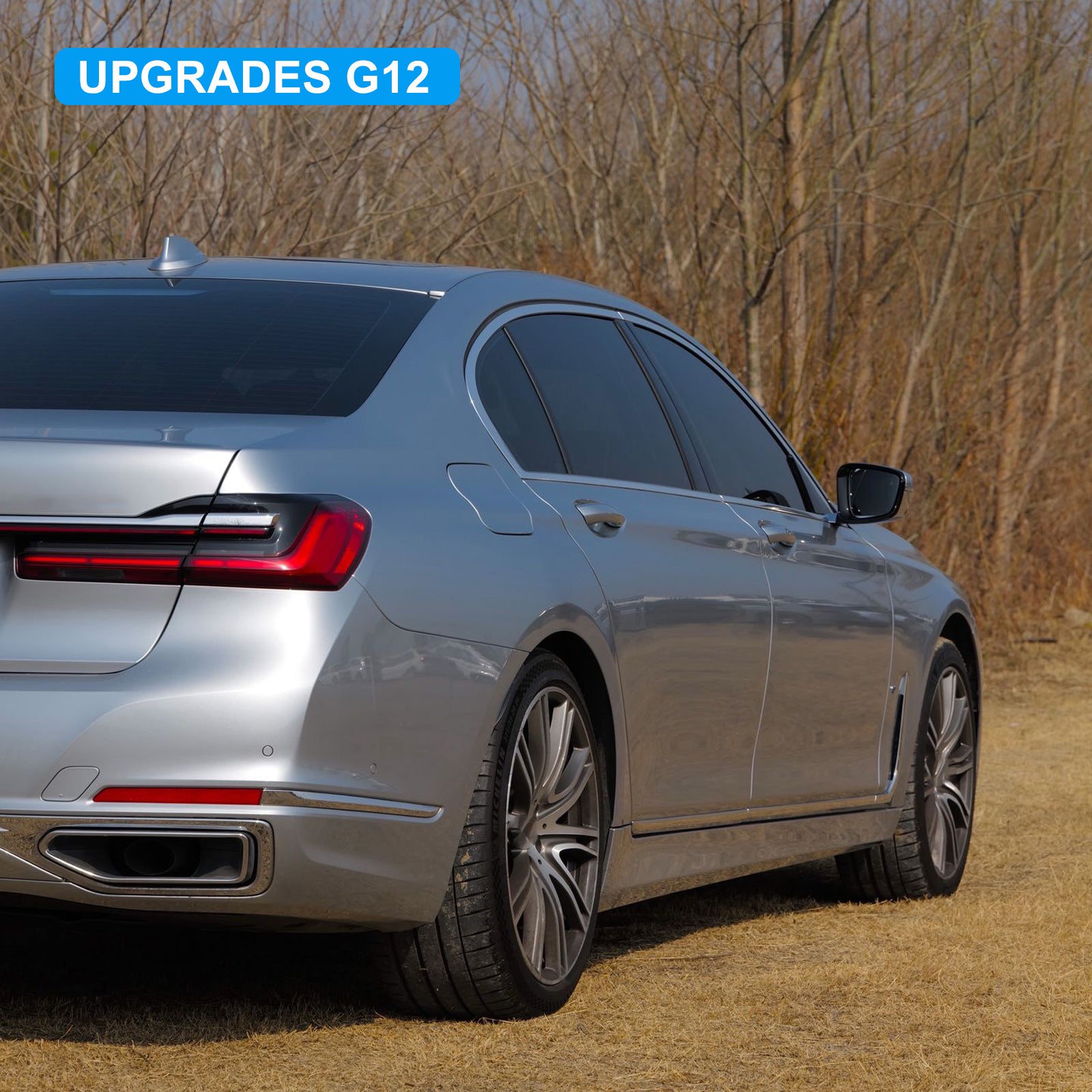 Body Kit for BMW 7 series F02 2009-2015 Upgrade to G12/G70 Style Auto Body Kit Front & Rear Bumper LED Headlight