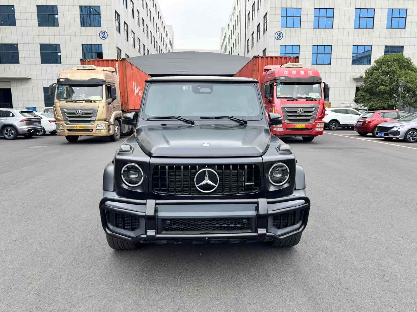 Body Kit for Mercedes Benz G Class W465 2025 Upgrade to AMG G63 / BRABUS Style Auto Body Kit Front & Rear Bumper