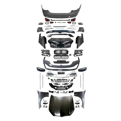 Body Kit for BMW 7 series F02 2009-2015 Upgrade to G12/G70 Style Auto Body Kit Front & Rear Bumper LED Headlight