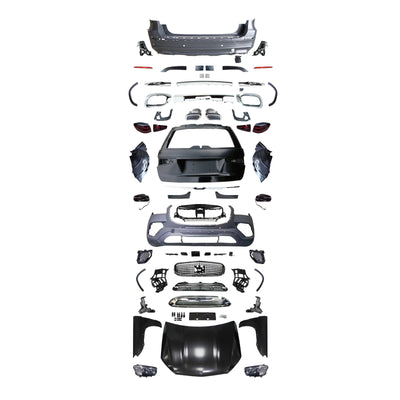 For Mercedes Benz GLS Class X166 (2015-2019) Upgrade AMG/X167 M-Style23/X167 M-Style24 Body Kit