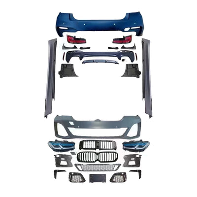 Body Kit for BMW 5 series G30 G38 2018-2023 Upgrade to MT/M5/M5CS Style Auto Body Kit Front & Rear Bumper LED Headlight