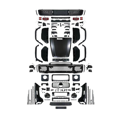 Body kit for Mercedes Benz G Class W463 2002-2018 Upgrade W464 W465 B Style/G63 Auto Body Kit Front & Rear Bumper LED Headlight
