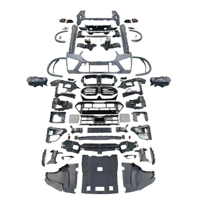 Body Kit for BMW X5 G05 2019-2023 Upgrade to G05 2026 X5M Style Auto Body Kit Front & Rear Bumper LED Headlight