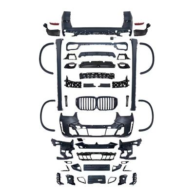 Body Kit for BMW X5 G05 2019-2023 Upgrade to G05 2026 X5M Style Auto Body Kit Front & Rear Bumper LED Headlight