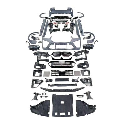 Body Kit for BMW X6 G06 2020-2022 Upgrade to 2023+LCI X6M / MT Style Auto Body Kit Front & Rear Bumper